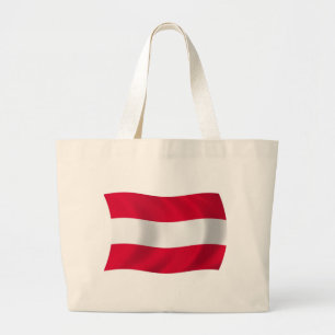 Österreich Flagge Tragetasche