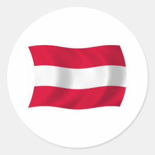 Österreich Flaggen Aufkleber
