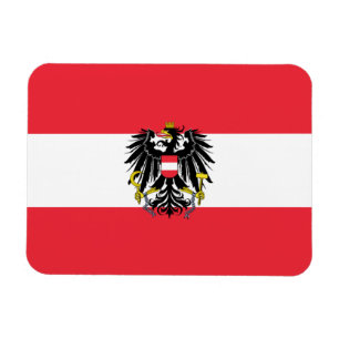 Österreich-Flaggen-Magnet Magnet