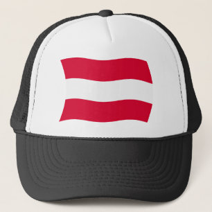 Österreich Flaggenmütze Truckerkappe