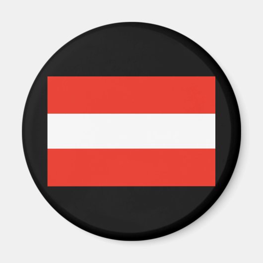 Österreich - Flaggenstaat / Österreich - Magnet (Vorne)