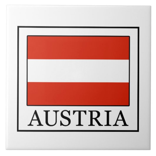Österreich Fliese (Vorderseite)