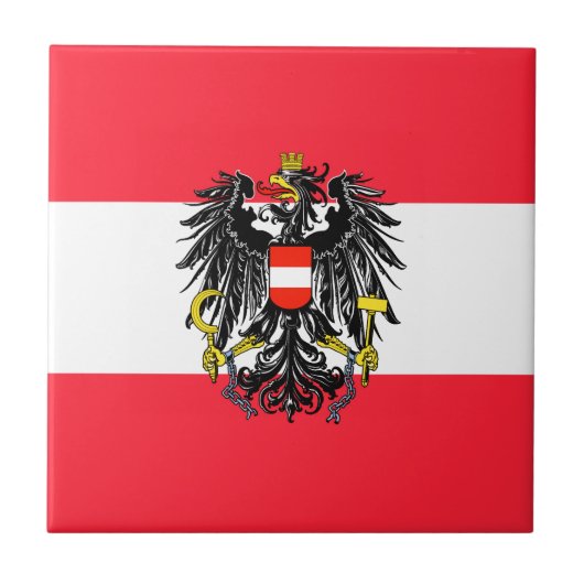 Österreich Fliese (Vorderseite)