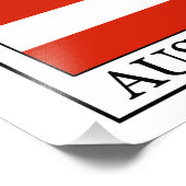 Österreich Fotodruck (Ecke)