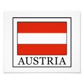 Österreich Fotodruck (Vorne)