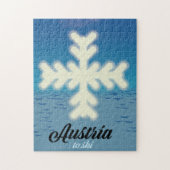 Österreich für Ski Puzzle (Vertikal)