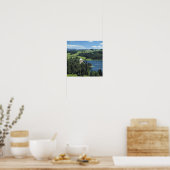 Österreich, Fuschl. Schloss Fuschl Castle Poster (Küche)
