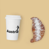 Österreich Fußball Pappbecher