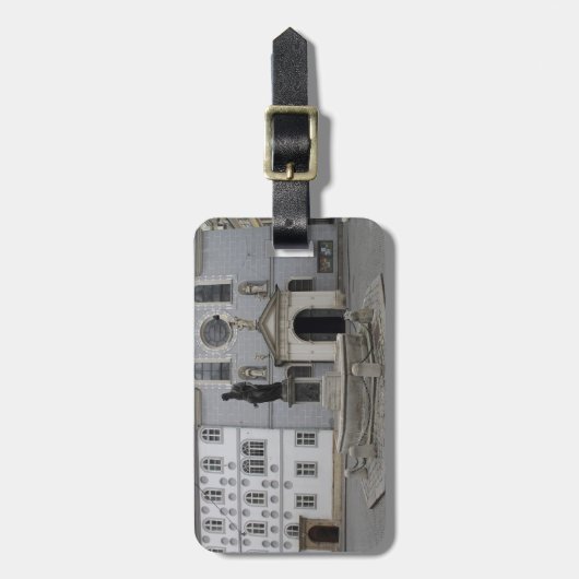 Österreich Gepäckanhänger (Vorderseite vertikal)