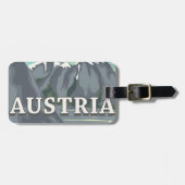 Österreich Gepäckanhänger (Vorderseite horizontal)
