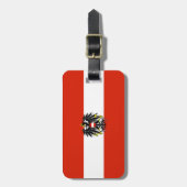 Österreich Gepäckanhänger (Vorderseite vertikal)