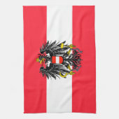 Österreich Geschirrtuch (Vertikal)
