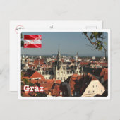 Österreich - Graz - Postkarte (Vorne/Hinten)