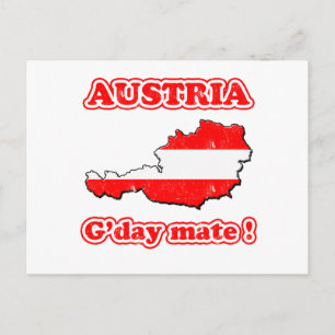 Österreich - Guter Freund ! Postkarte
