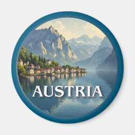 Österreich Hallstatt Europäische Gewerkschaft Magnet