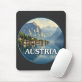 Österreich Hallstatt Europäische Gewerkschaft Mousepad (Mit Mouse)