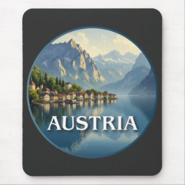 Österreich Hallstatt Europäische Gewerkschaft Mousepad
