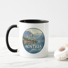 Österreich Hallstatt Europäische Gewerkschaft Tasse