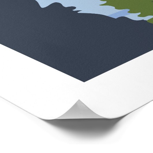 Österreich Hallstatt Poster (Ecke)