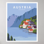 Österreich Hallstatt Poster (Vorne)