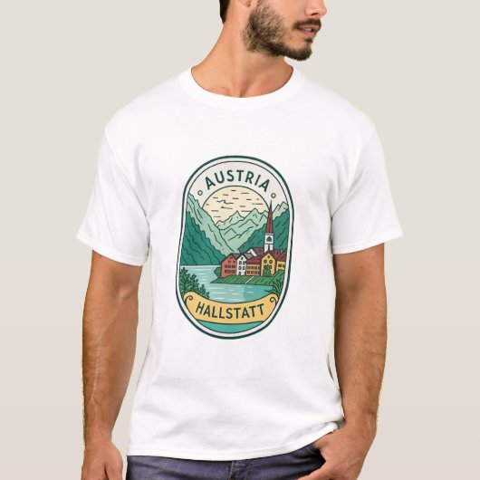 ÖSTERREICH HALLSTATT T-Shirt (Vorderseite)