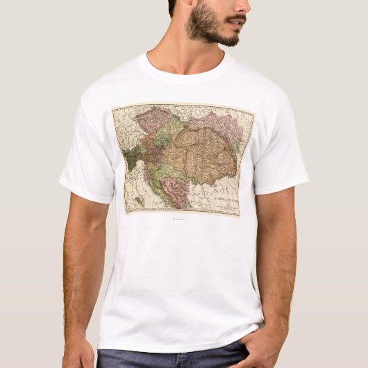 Österreich-HungaryPanoramic MapAustria-Ungarn T-Shirt (Vorderseite)