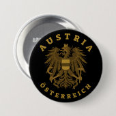 Österreich - Imitate - Goldmedaille für Waffen Button (Vorne & Hinten)
