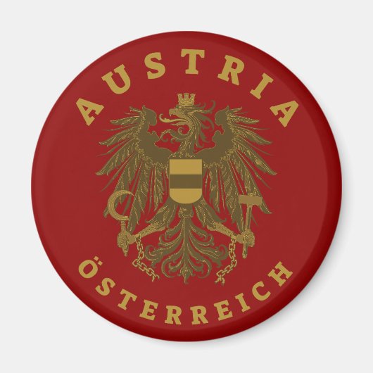 Österreich - Imitate - Goldmedaille für Waffen Magnet (Vorne)