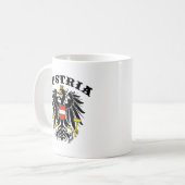 Österreich Kaffeetasse (Vorderseite Links)