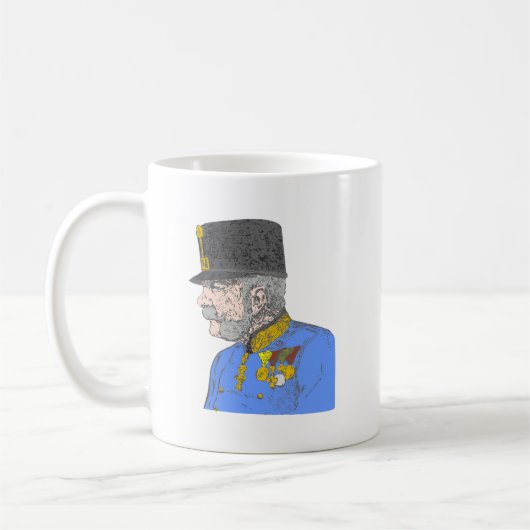 Österreich Kaiser Habsburg Franz Joseph  Kaffeetasse (Links)