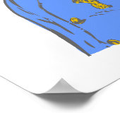 Österreich Kaiser Habsburg Franz Joseph Poster (Ecke)