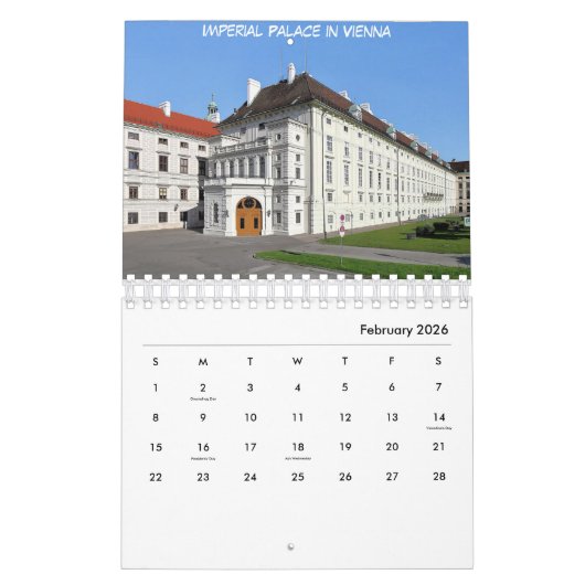 Österreich Kalender (Feb 2026)