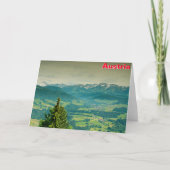 Österreich Karte (Vorderseite)