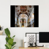 Österreich Kathedrale Decke Poster (Heimbüro)