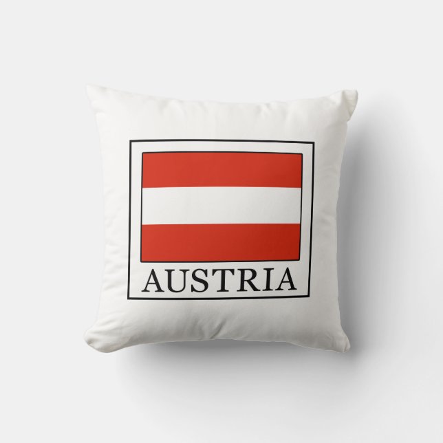 Österreich Kissen (Vorderseite)