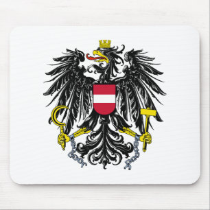 Österreich Landeswappen Symbol Emblem Flagge Mousepad