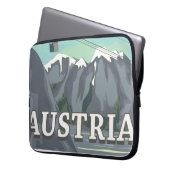 Österreich Laptopschutzhülle (Vorderseite Links)