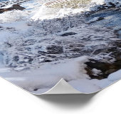 Österreich Lech am Arlberg im Winter Poster (Ecke)