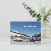 Österreich Lech am Arlberg Vorarlberg Postkarte (Stehend Vorderseite)