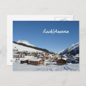 Österreich Lech am Arlberg Vorarlberg Postkarte (Vorne/Hinten)