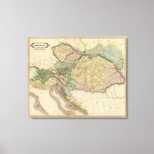 Österreich Leinwanddruck