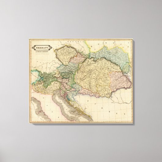 Österreich Leinwanddruck (Vorderseite)