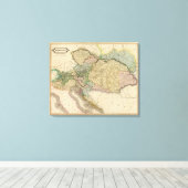 Österreich Leinwanddruck (Insitu (Holzboden))