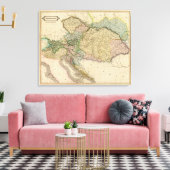 Österreich Leinwanddruck (Insitu (Wohnzimmer))