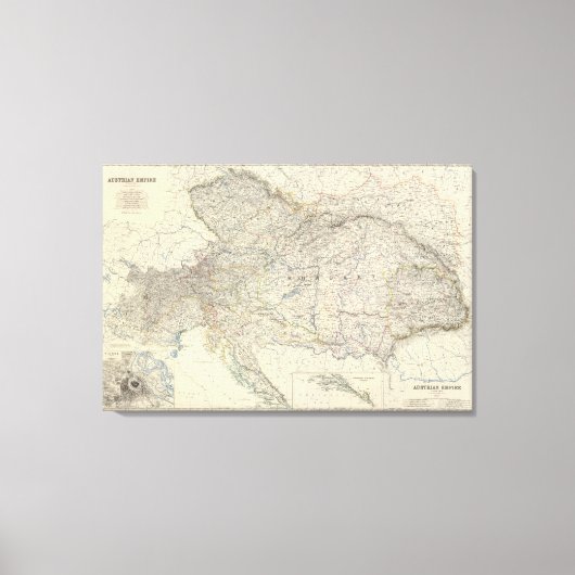 Österreich Leinwanddruck (Vorderseite)