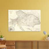 Österreich Leinwanddruck (Insitu (Wohnzimmer))