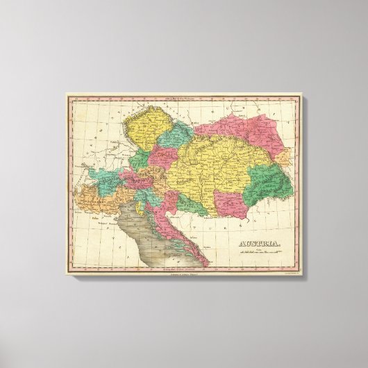 Österreich Leinwanddruck (Vorderseite)