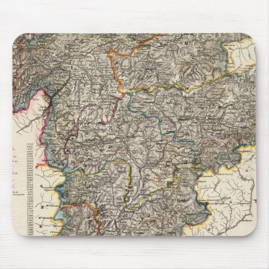 Österreich, Liechtenstein Mousepad (Vorne)