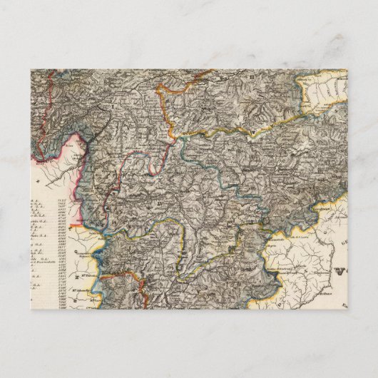Österreich, Liechtenstein Postkarte (Vorderseite)