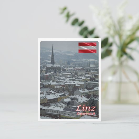Österreich - Linz - Postkarte (Stehend Vorderseite)
